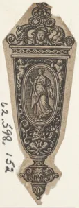Design for a Knife Handle (Fragment from Manches de Coutiaus)