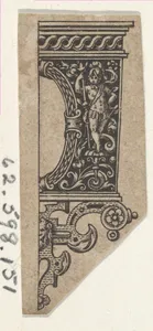 Design for a Knife Handle (Fragment from Manches de Coutiaus)