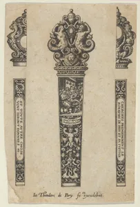 Design for a Knife Handle with the Marriage at Cana
