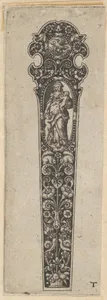 Design for a Knife Handle with the Personification of Charity