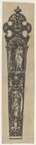 Design for a Knife Handle with the Temptation of Adam and Eve