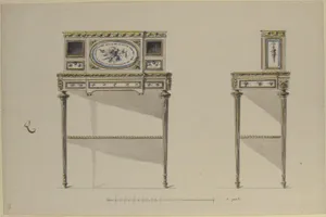 Design for a Lady's Writing Desk