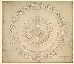 Design for a Porcelain Plate