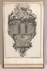 Design for a Pulpit, Plate 4 from an Untitled Series of Pulpit Designs