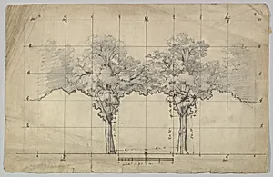 Design for a Stage Set by Eugène Cicéri
