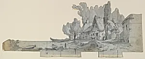 Design for a Stage Set by Eugène Cicéri
