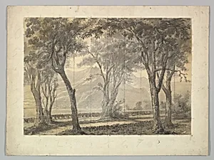 Design for a Stage Set by Eugène Cicéri
