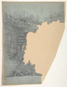 Design for a Stage Set at the Opéra, Paris