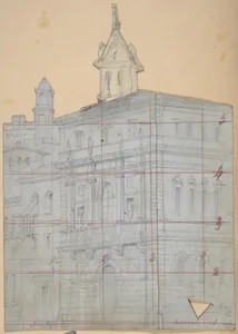 Design for a Stage Set at the Opéra, Paris