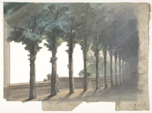 Design for a Stage Set at the Opéra, Paris