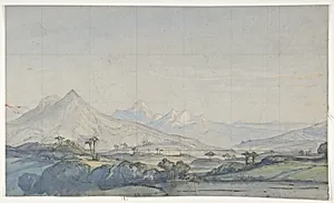 Design for a Stage Set at the Opéra, Paris by Eugène Cicéri