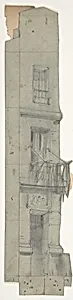 Design for a Stage Set at the Opéra, Paris by Eugène Cicéri