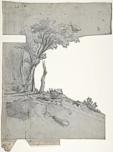 Design for a Stage Set at the Opéra, Paris by Eugène Cicéri