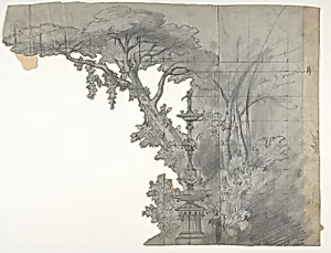 Design for a Stage Set at the Opéra, Paris by Eugène Cicéri
