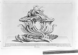 Design for a Surtout and a Tureen