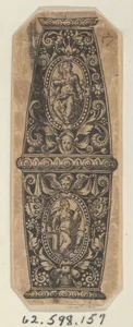 Design for a Sword or Dagger Handle with the Suicide of Cleopatra