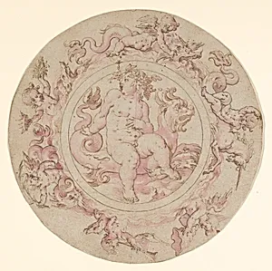 Design for a Tazza, Bowl or Dish