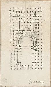 Design for a Theatre by Anonymous, French, 18th century