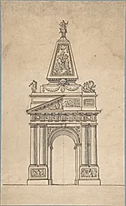 Design for a Triumphal Arch