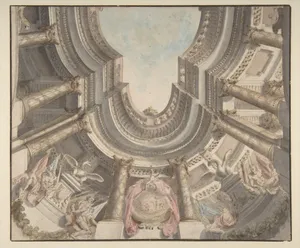 Design for a Trompe L'Oeil Ceiling