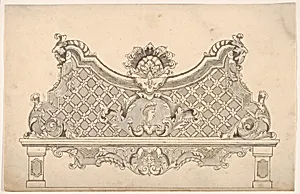 Design for a Wooden Bench