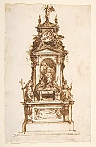 Design for an Altar Erected for the Holy Week by Mauro Antonio Tesi