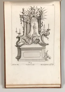 Design for an Altar, Plate 1 from an Untitled Series of Designs for Altars