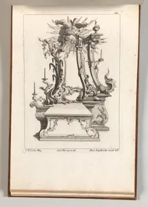 Design for an Altar, Plate 2 from an Untitled Series of Designs for Altars