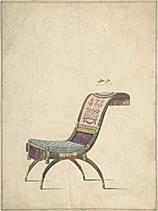 Design for an Empire Chair