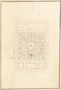 Design for Ceiling of Ladies' Dressing Room at the Pantheon, Oxford Street, London