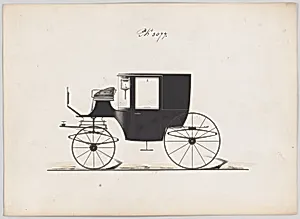 Design for Coupé, no. 3077 by Brewster & Co.