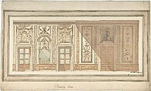 Design for Decoration of a Drawing Room by Giovanni Battista Maderna