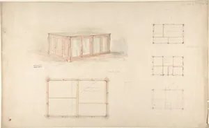 Design for desk and/or portfolio cabinet