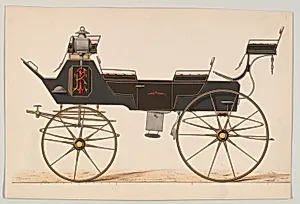 Design for Early Style Drag with No Top by Brewster & Co.