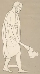 Design for large fireplace white tiles produced in Wedgwood's factory