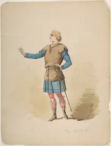 Design for Man's "Medieval" Costume