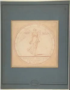 Design for medal commemorating the capture of Port Mahon