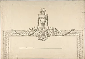 Design for Mirror Frame by Anonymous, French, 18th century