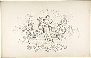 Design for Panel Decoration by J. Hulme