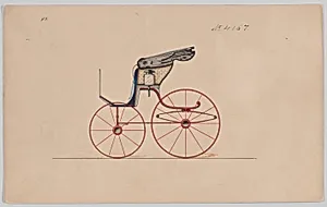 Design for Pony Phaeton, no. 4157
