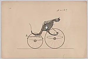 Design for Pony Phaeton, no. 4164