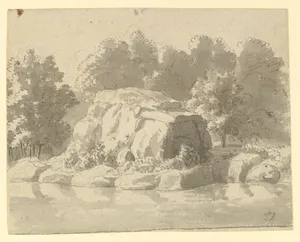 Design for Rock-work at Virginia Water, Windsor Great Park