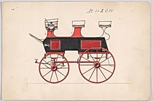 Design for Roof Seat Break, no. 4204