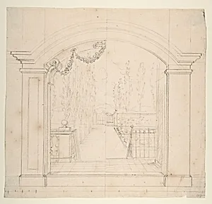 Design for Stage Set by Leonardo Marini