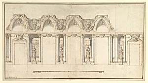 Design for the Decoration of a Palace Interior