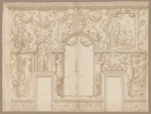 Design for the Decoration of a Palace Wall (Veronese Palazzo?)