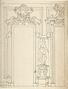 Design for the Elevation of a Wall Interior