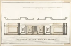Design for the Entrance of the Loggia of the Villa of Pope Julius