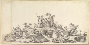 Design for the Fontana di Venere e Adone, Reggia di Caserta, Naples
