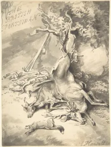 Design for the Frontspiece of The British Sportsman